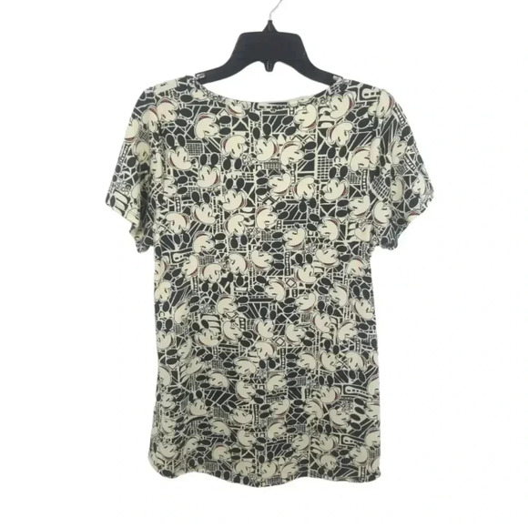 {LuLaRoe} X Disney's Mickie Mouse Print Short Sleeve Tee - Picture 4 of 10
